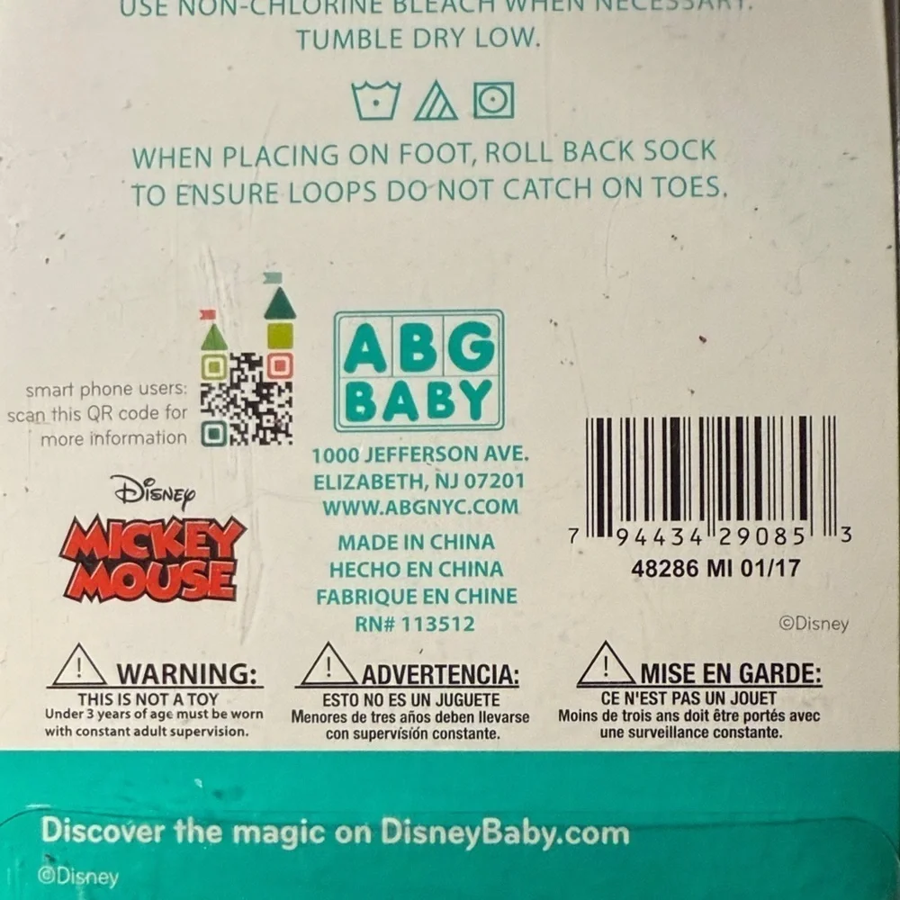 NEW! Disney Baby Mickey Mouse Kids Bowtie & Booties Set